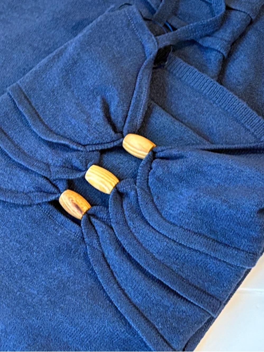 Sleeveless Navy Cutout Maxi Dress with Ring Accents
